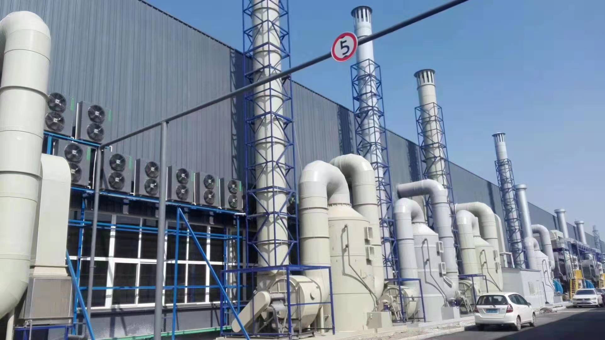 鎮(zhèn)江乳膠制品廠好評！耀先環(huán)境噴淋塔發(fā)揮大作用！