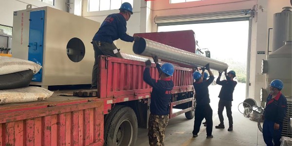 活性炭吸附設備發貨嘍！耀先環境15年粉塵廢氣經驗，本地廠家